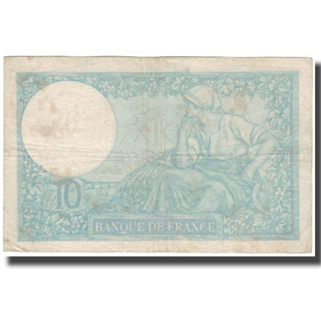 Frankrijk, 10 Francs, Minerve, 1941-06-19, TB, Fayette:7.29, KM:84
