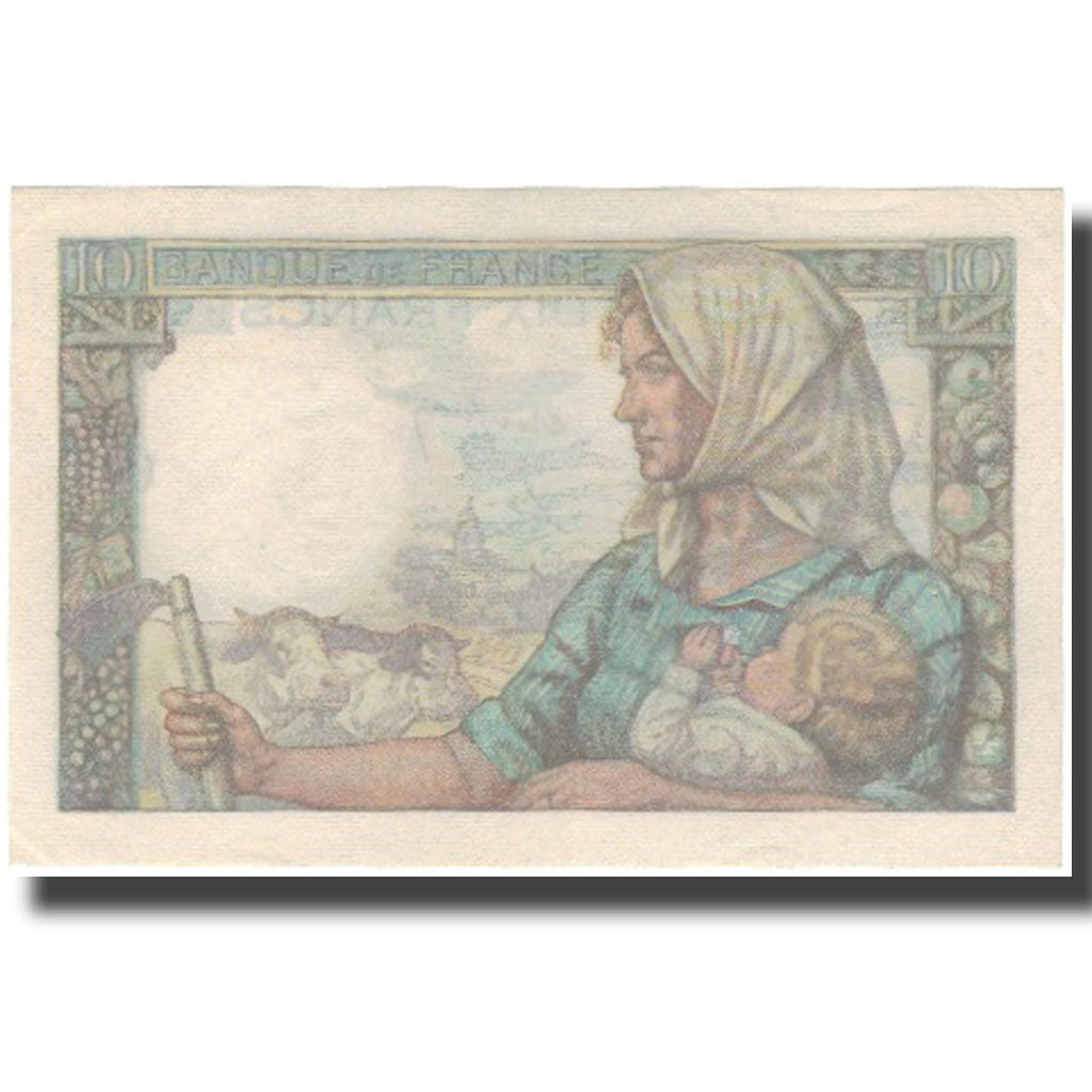 France, 10 Francs, Mineur, 1949-04-07, UNC(63), Fayette:8.21, KM:99f