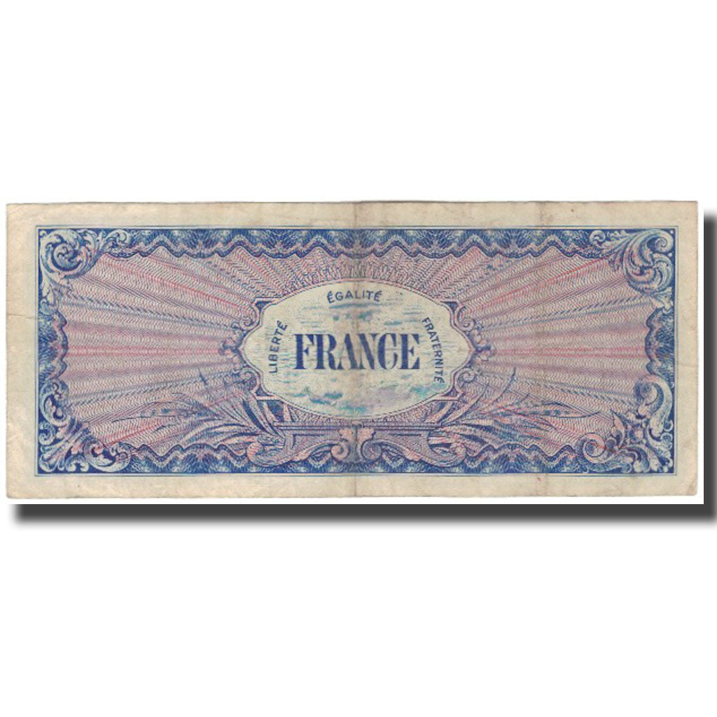 França, 100 Francs, Flag/France, 1944, VF(30-35), Fayette:25.9, KM:123d
