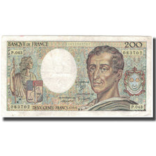 Francia, 200 Francs, Montesquieu, 1986, BC, Fayette:70.6, KM:155a