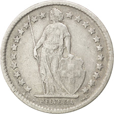 SWITZERLAND, 1/2 Franc, 1899, Bern, KM #23, VF(30-35), Silver, 18.2, 2.44