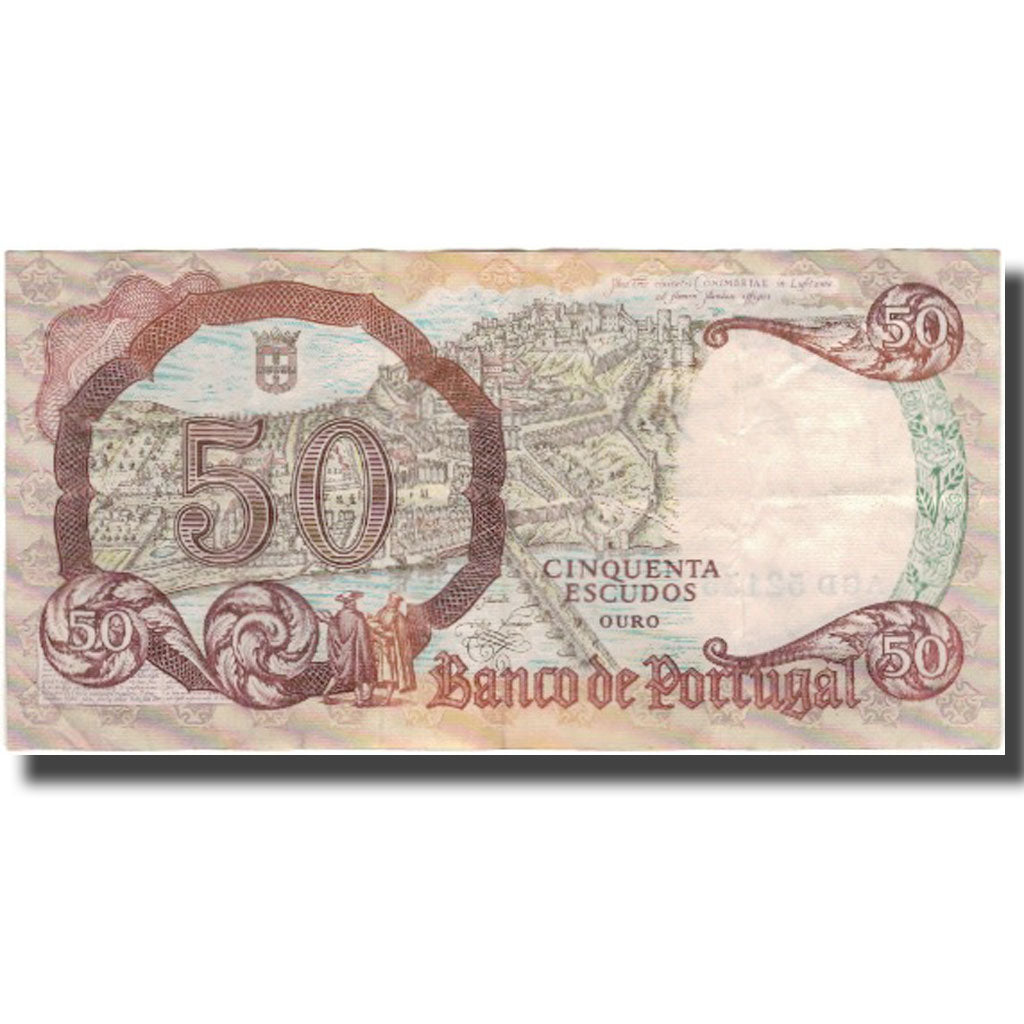 Banknote, Portugal, 50 Escudos, 1964-02-28, KM:168, EF(40-45)