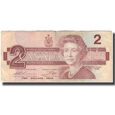 Billete, 2 Dollars, 1986, Canadá, KM:94b, RC+
