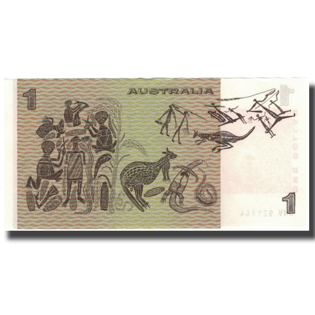 Banknote, Australia, 1 Dollar, KM:42d, UNC(65-70)