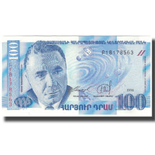 Banknote, Armenia, 100 Dram, 1998, KM:42, UNC(65-70)