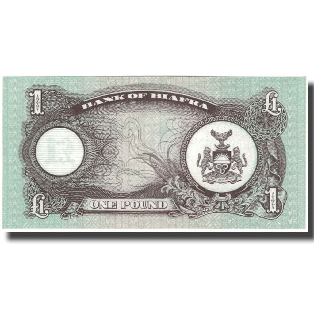 Biljet, Biafra, 1 Pound, KM:5a, NIEUW