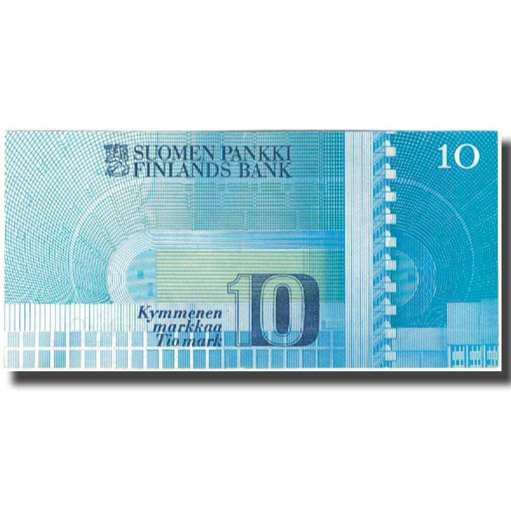 Billete, 10 Markkaa, Finlandia, KM:113a, UNC