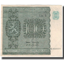 Billete, 100 Markkaa, Finlandia, KM:88, BC+