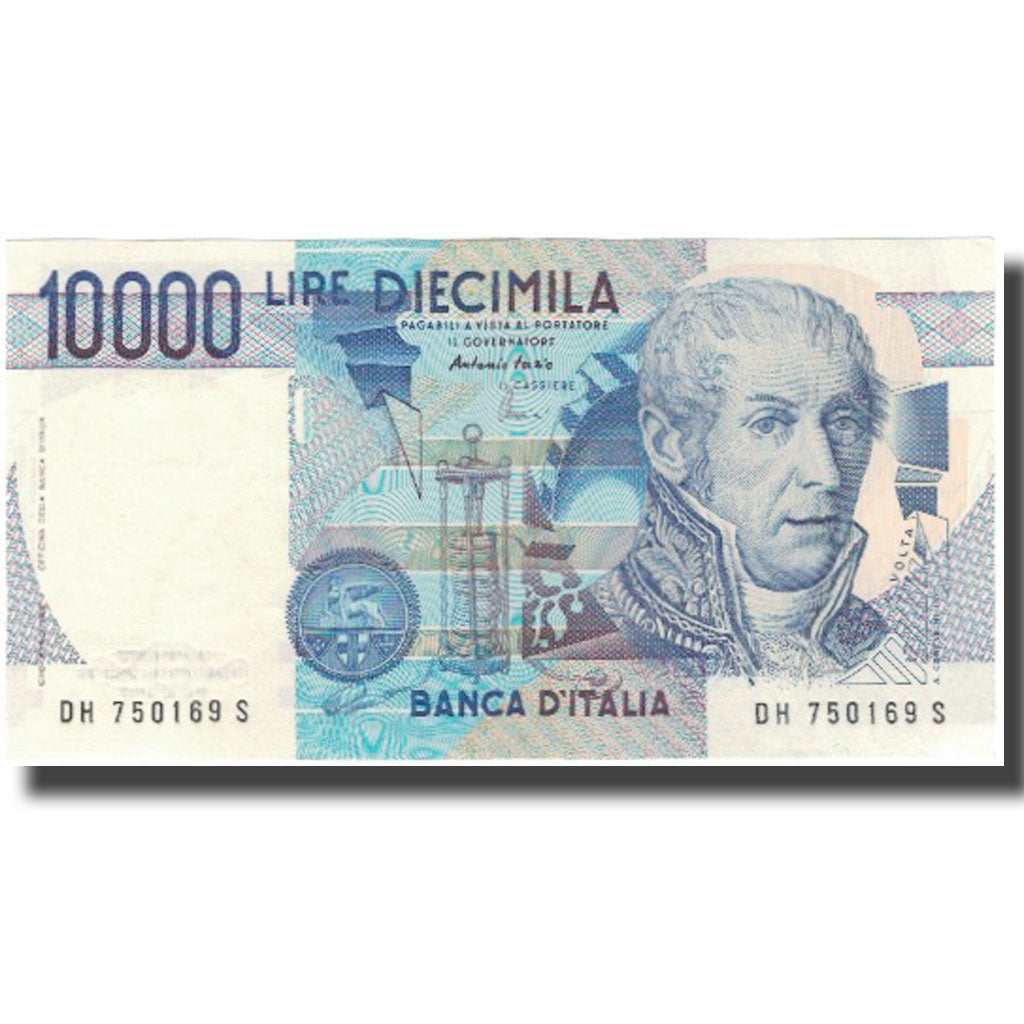 Banconote, Italia, 10,000 Lire, KM:112d, SPL-