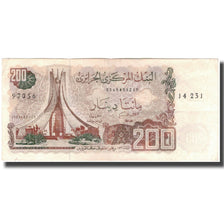 Biljet, Algerije, 200 Dinars, 1983-03-23, KM:135a, TTB