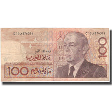 Billet, Maroc, 100 Dirhams, KM:65a, TB+
