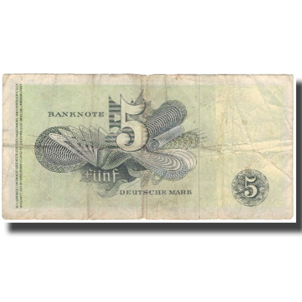 Banknote, GERMANY - FEDERAL REPUBLIC, 5 Deutsche Mark, 1948-12-09, KM:13i