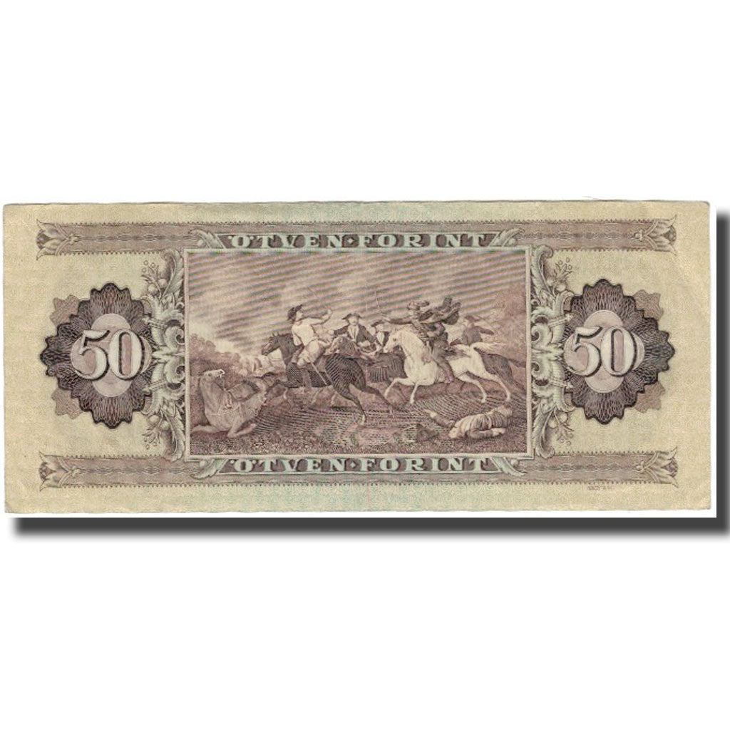 Banknote, Hungary, 50 Forint, 1986-11-04, KM:170g, EF(40-45)