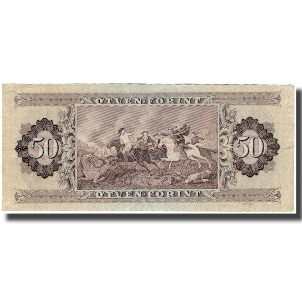 Banknot, Węgry, 50 Forint, 1980-09-30, KM:170d, EF(40-45)