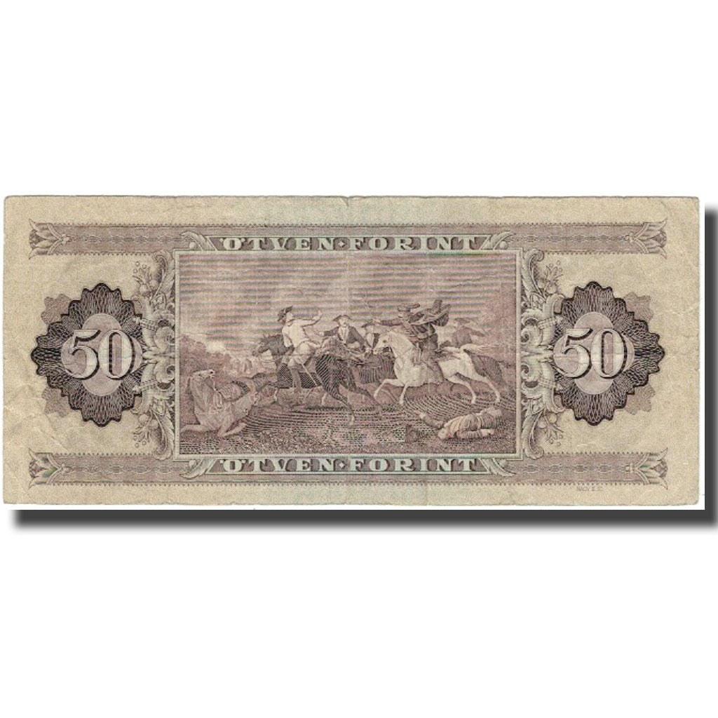 Banknote, Hungary, 50 Forint, 1975-10-28, KM:170c, VF(30-35)