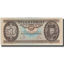Billete, 50 Forint, Hungría, 1969-06-30, KM:170b, MBC