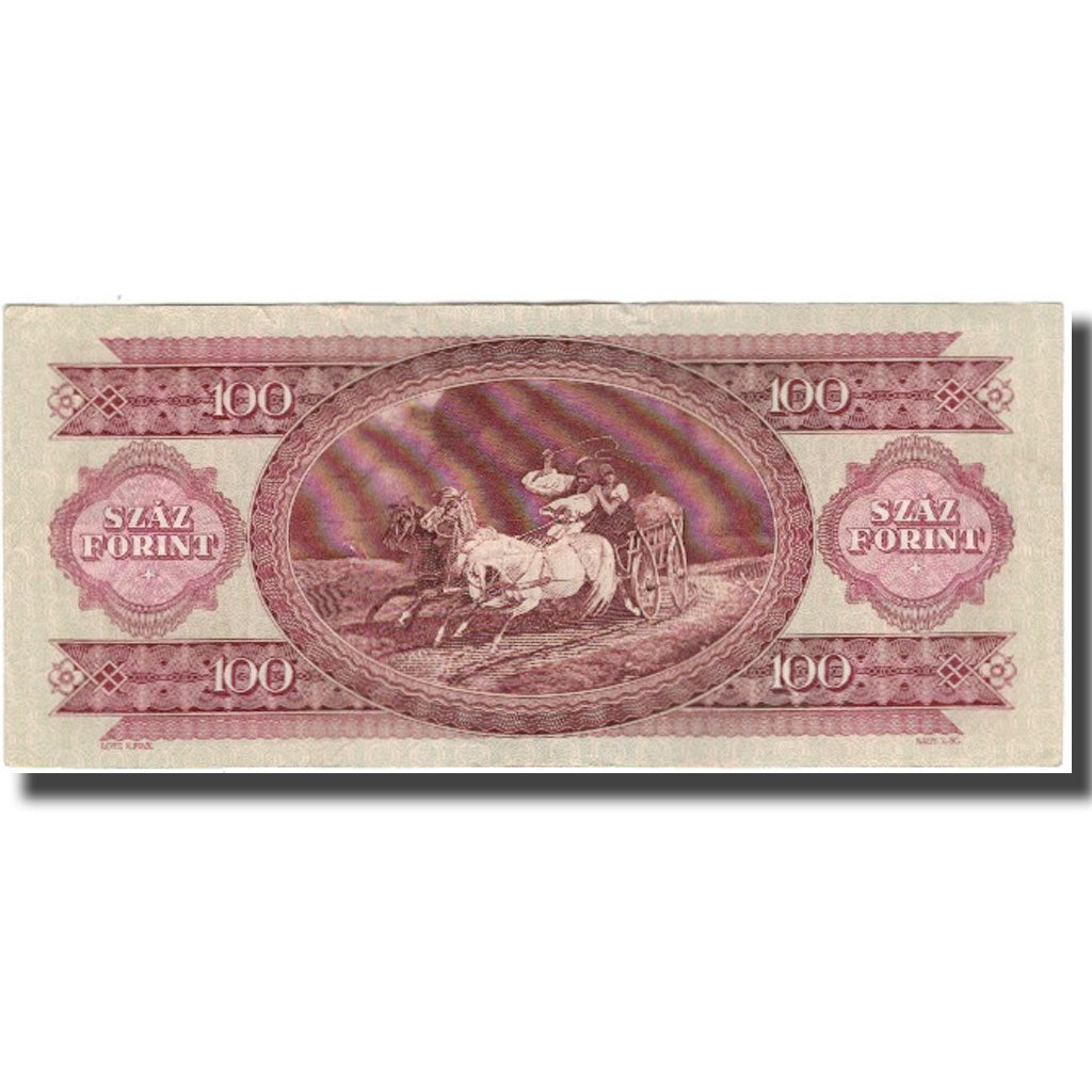 Biljet, Hongarije, 100 Forint, 1992-01-15, KM:174a, TTB