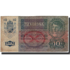 Banknote, Hungary, 10 Korona, 1915, KM:19, VF(30-35)