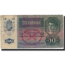 Banknote, Hungary, 10 Korona, 1915, KM:19, F(12-15)