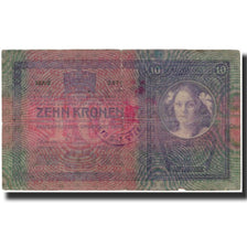 Biljet, Oostenrijk, 10 Kronen, KM:9, TB