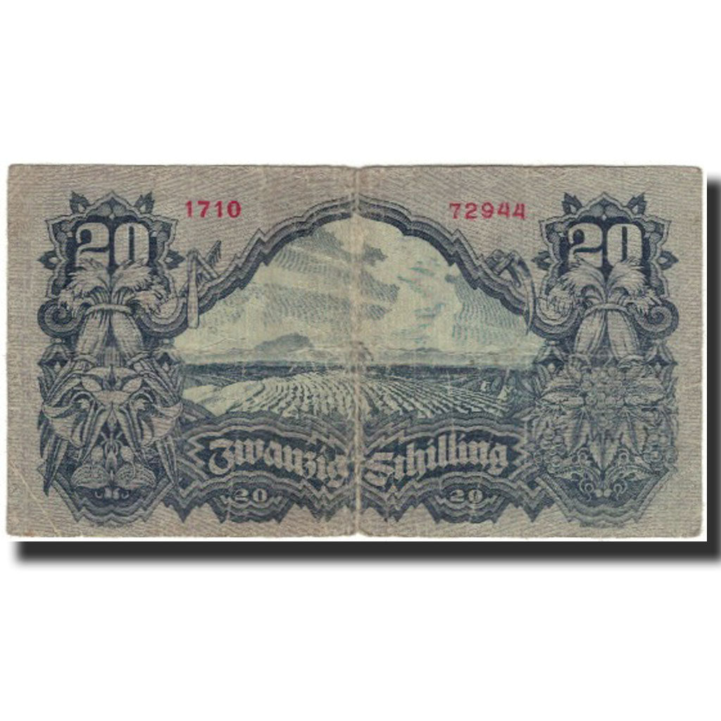Billete, 20 Schilling, 1943, Austria, KM:116, BC