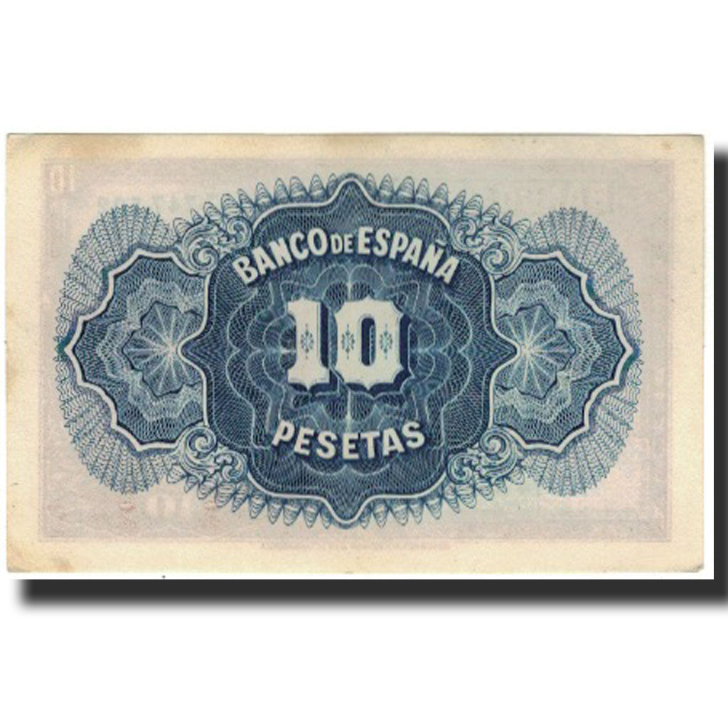 Banknote, Spain, 10 Pesetas, 1935, KM:86a, AU(55-58)