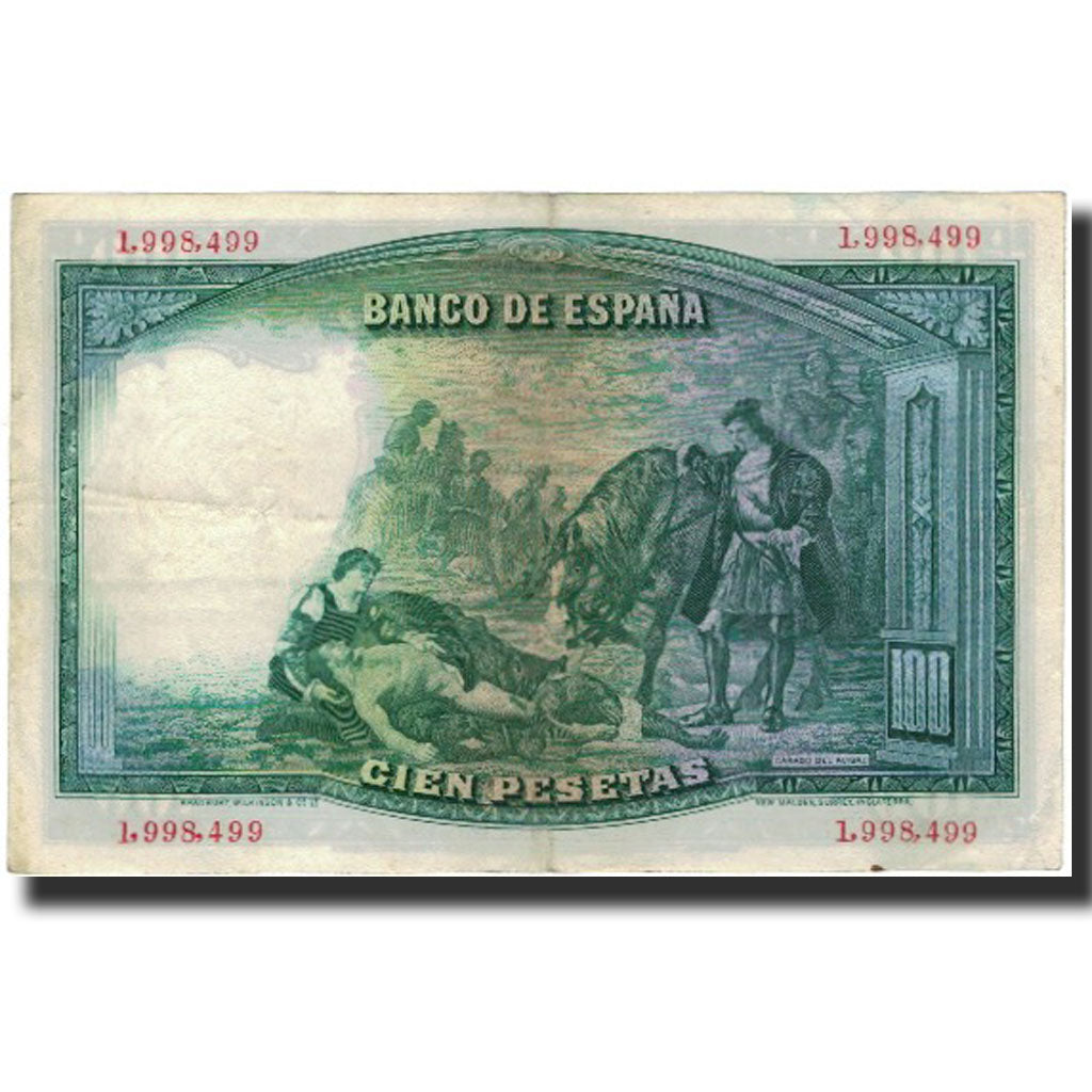 Banknote, Spain, 100 Pesetas, 1931-04-25, KM:83, EF(40-45)