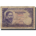 Banknot, Hiszpania, 25 Pesetas, 1954-07-22, KM:147a, F(12-15)