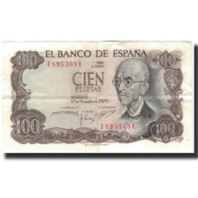 Banknote, Spain, 100 Pesetas, 1970-11-17, KM:152a, EF(40-45)