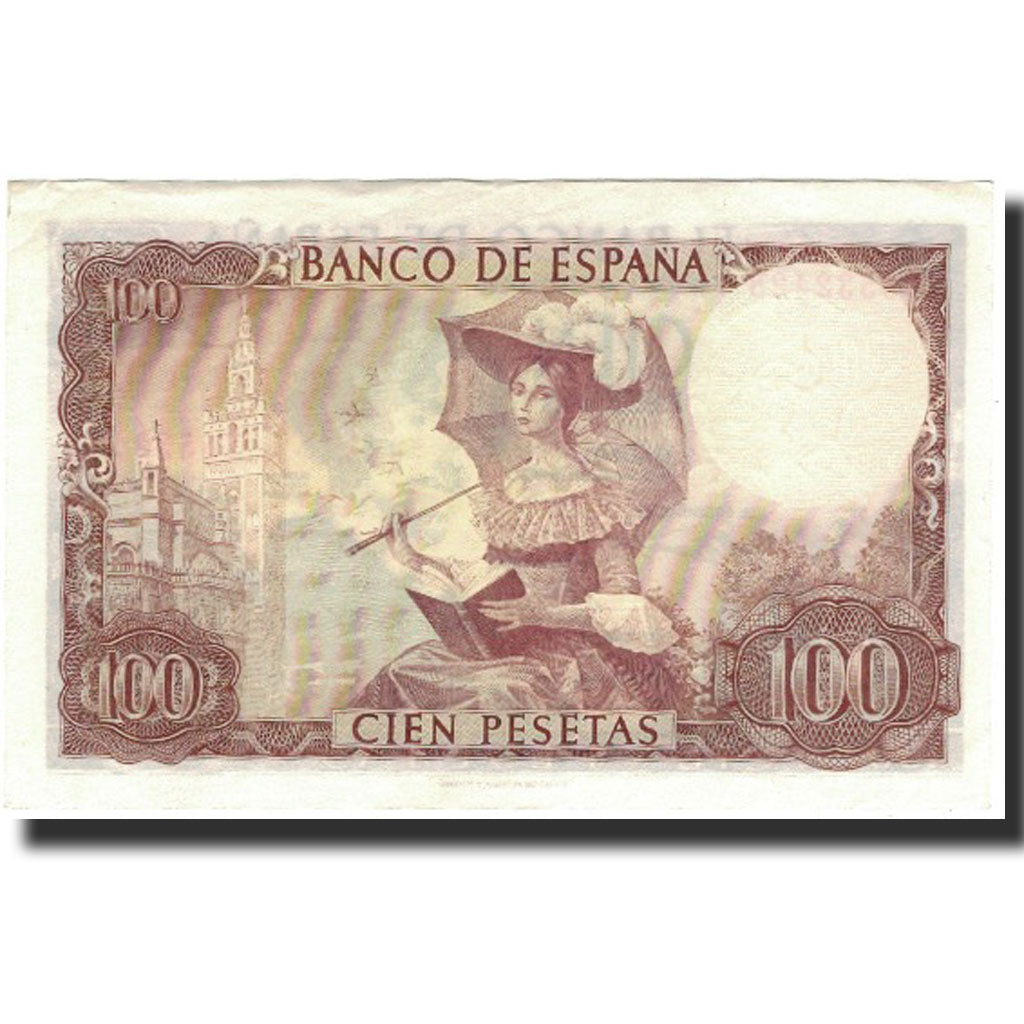 Geldschein, Spanien, 100 Pesetas, 1965-11-19, KM:150, VZ