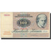 Billete, 100 Kroner, 1972, Dinamarca, KM:51m, BC