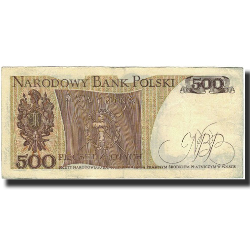 Banconote, Polonia, 500 Zlotych, 1979, KM:145C, MB