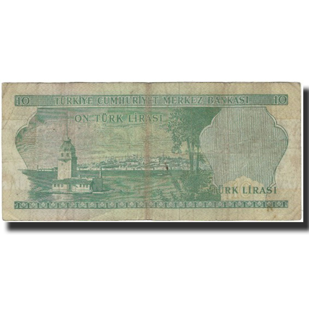 Geldschein, Türkei, 10 Lira, KM:180, SGE+