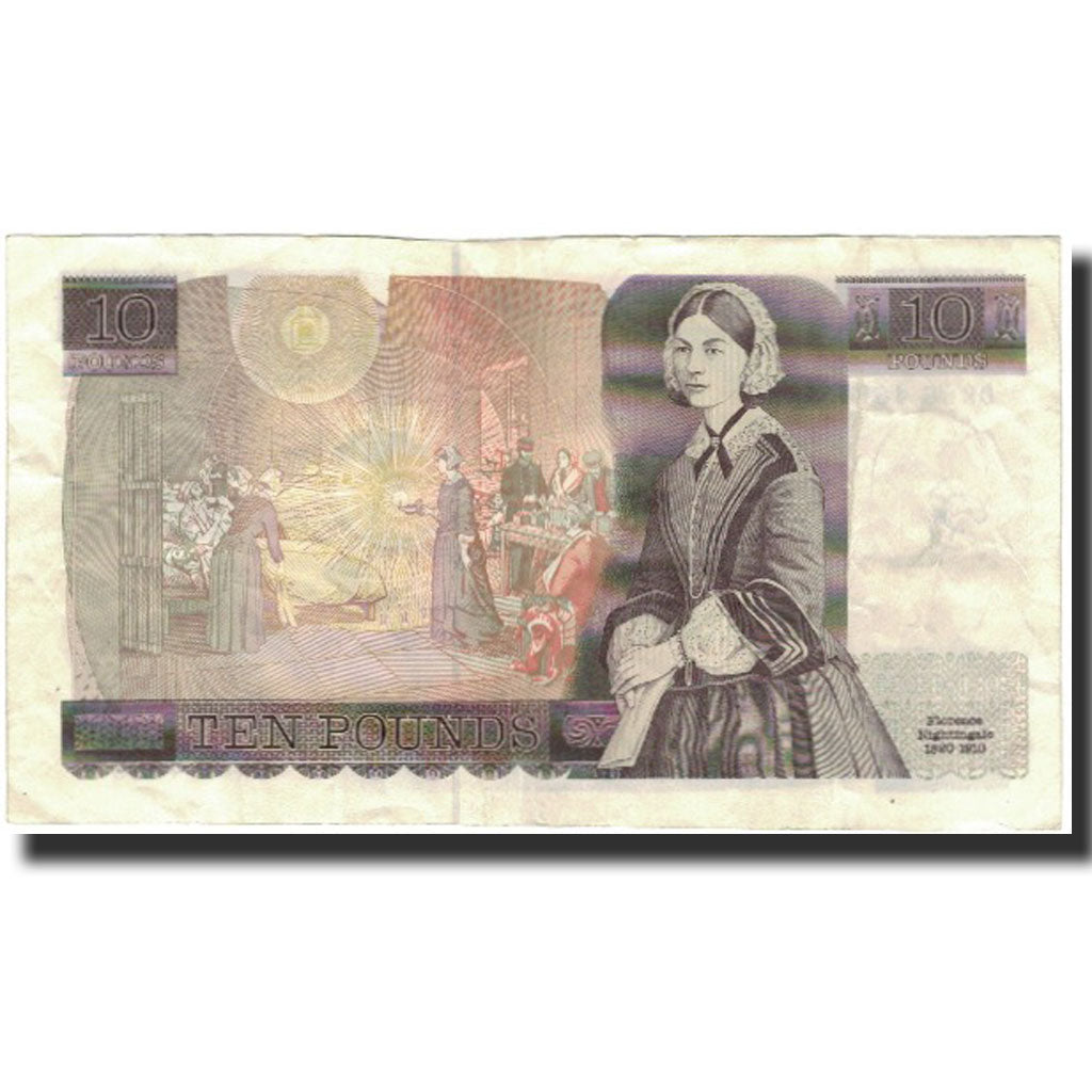 Billete, 10 Pounds, Gran Bretaña, KM:379e, BC