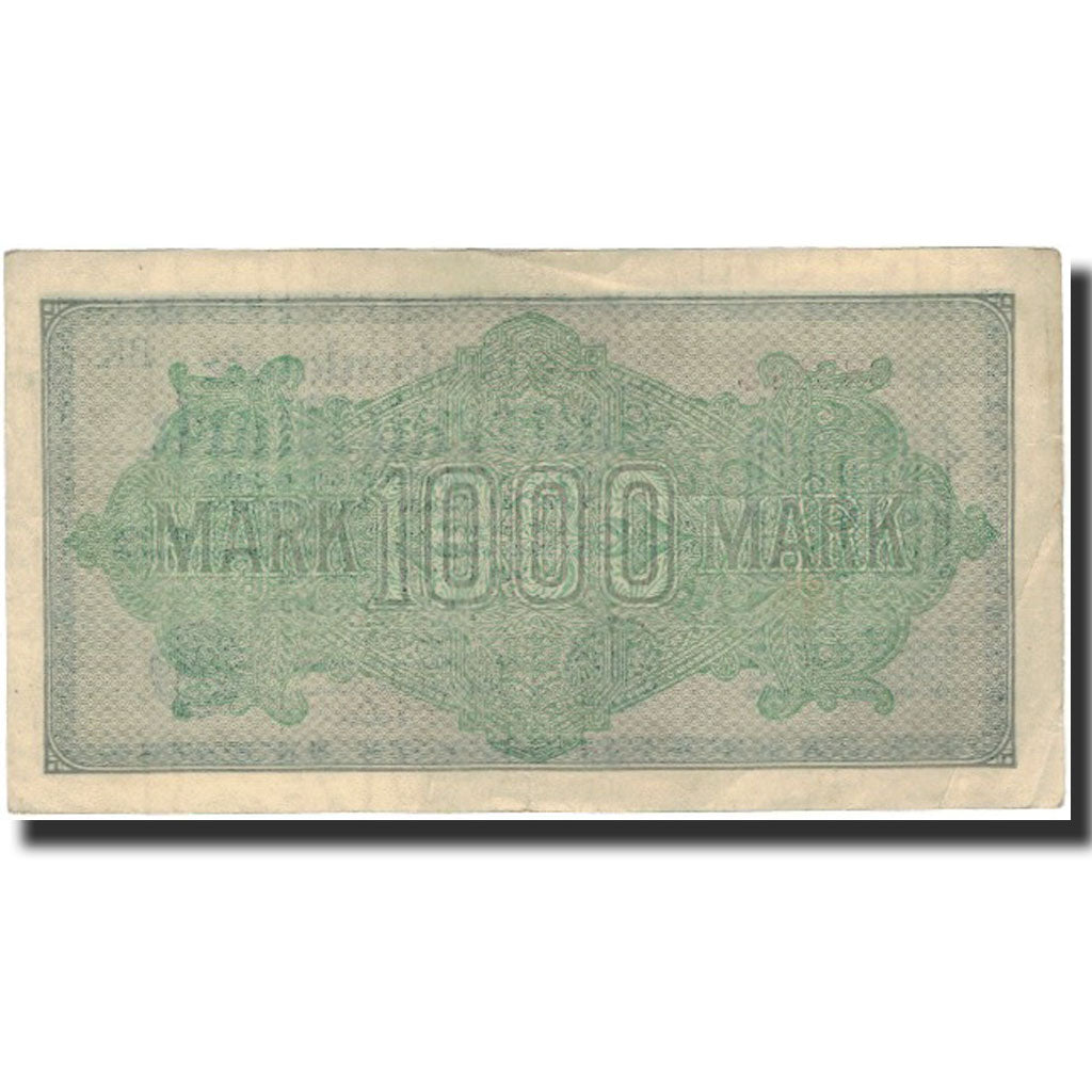 Billete, 1000 Mark, 1922, Alemania, KM:76c, MBC