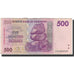 Biljet, Zimbabwe, 500 Dollars, 2007, KM:70, TB+