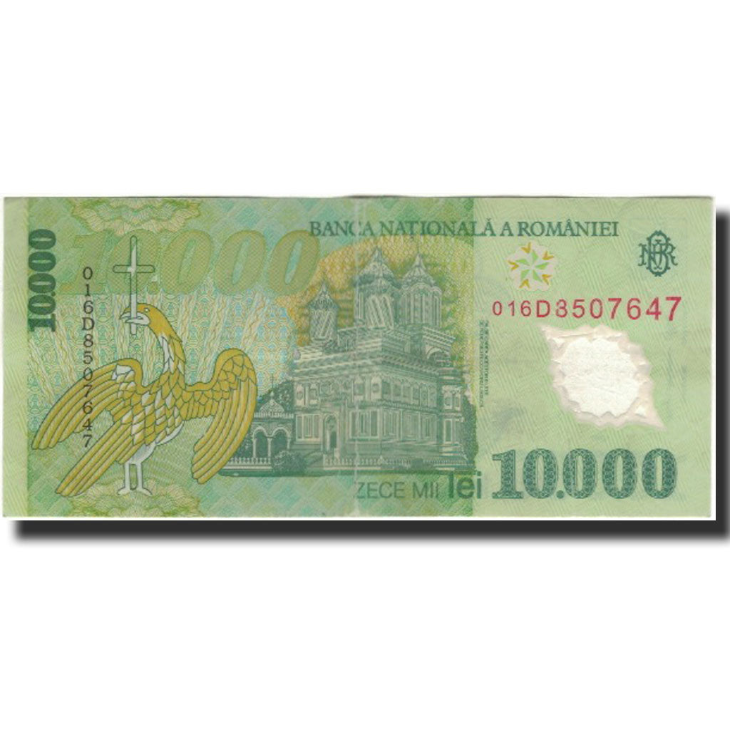 Geldschein, Rumänien, 10,000 Lei, 2000, KM:112b, SS