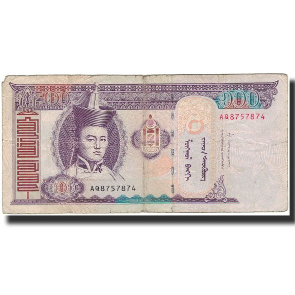 Billet, Mongolie, 100 Tugrik, 2014, KM:57, B+