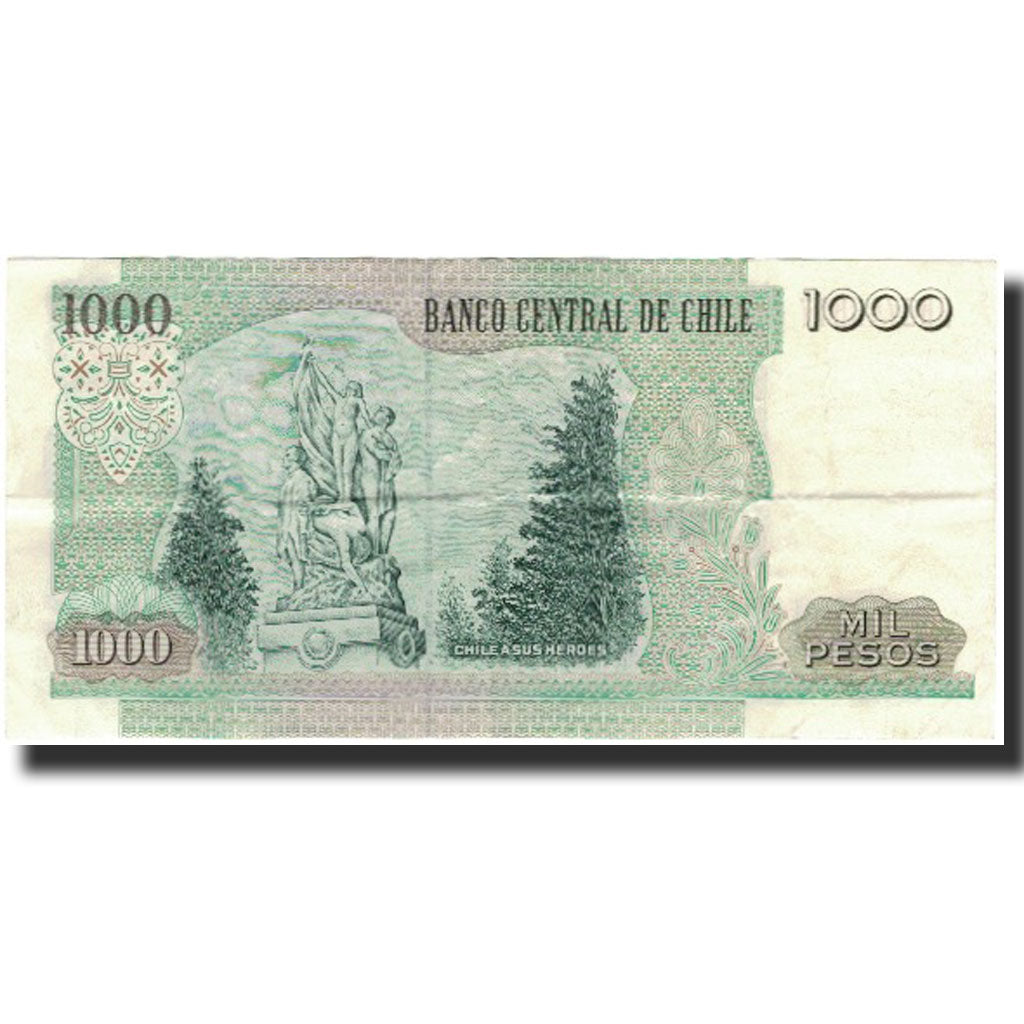 Banknote, Chile, 1000 Pesos, 1995, KM:154f, EF(40-45)