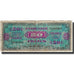 France, 100 Francs, Drapeau/France, 1944, B+, Fayette:VF19.1, KM:123a