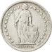 SWITZERLAND, 1/2 Franc, 1907, Bern, KM #23, EF(40-45), Silver, 18.2, 2.48