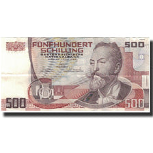 Banknote, Austria, 500 Schilling, 1985, KM:151, EF(40-45)