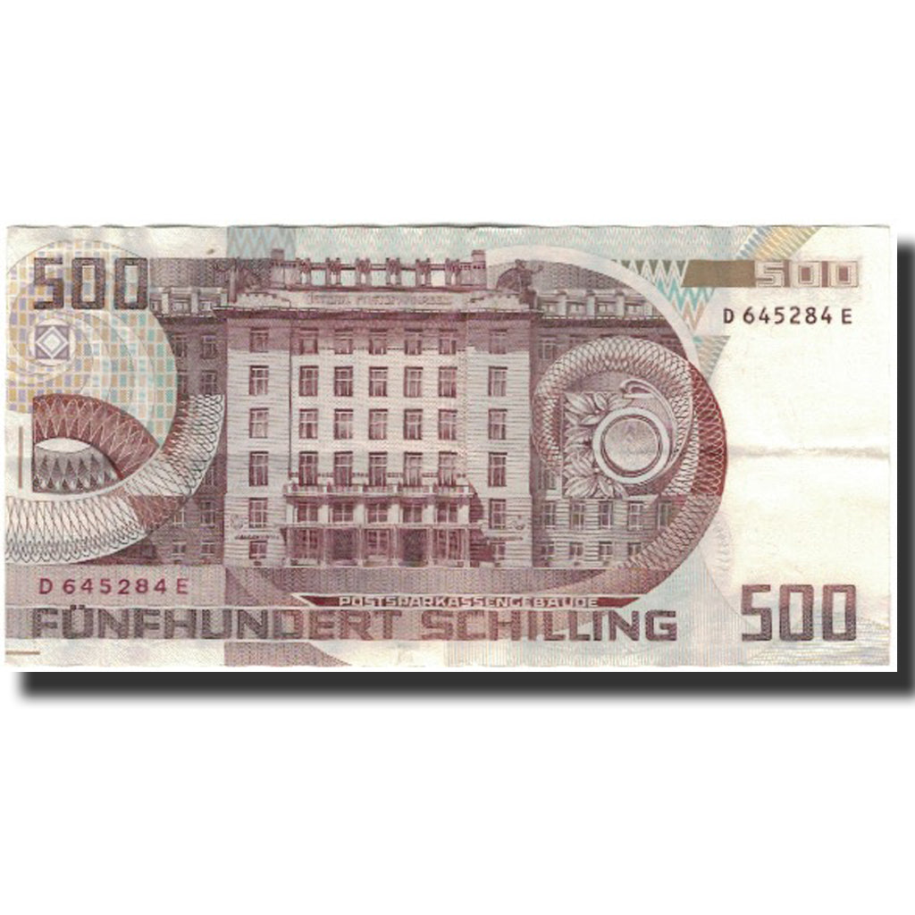 Banknote, Austria, 500 Schilling, 1985, KM:151, EF(40-45)