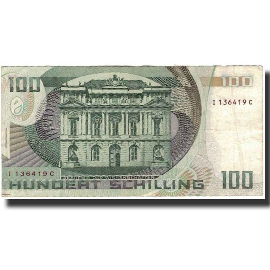 Biljet, Oostenrijk, 100 Schilling, 1984, KM:150, TTB