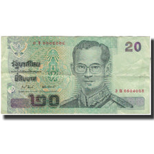 Banknote, Thailand, 20 Baht, KM:109, VF(30-35)