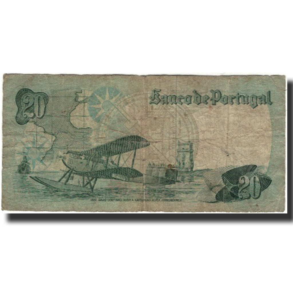 Banconote, Portogallo, 20 Escudos, 1978-10-04, KM:176b, B