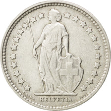 SWITZERLAND, 1/2 Franc, 1909, Bern, KM #23, EF(40-45), Silver, 18.2, 2.48