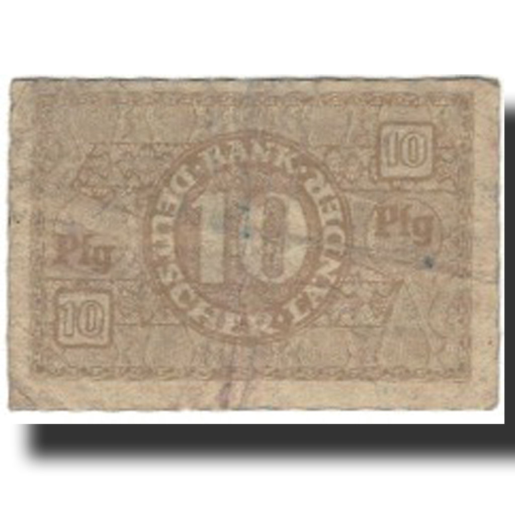 Banknote, GERMANY - FEDERAL REPUBLIC, 10 Pfennig, KM:12a, VF(20-25)