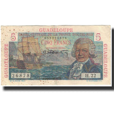 Guadalupe, 5 Francs, BC+, KM:31