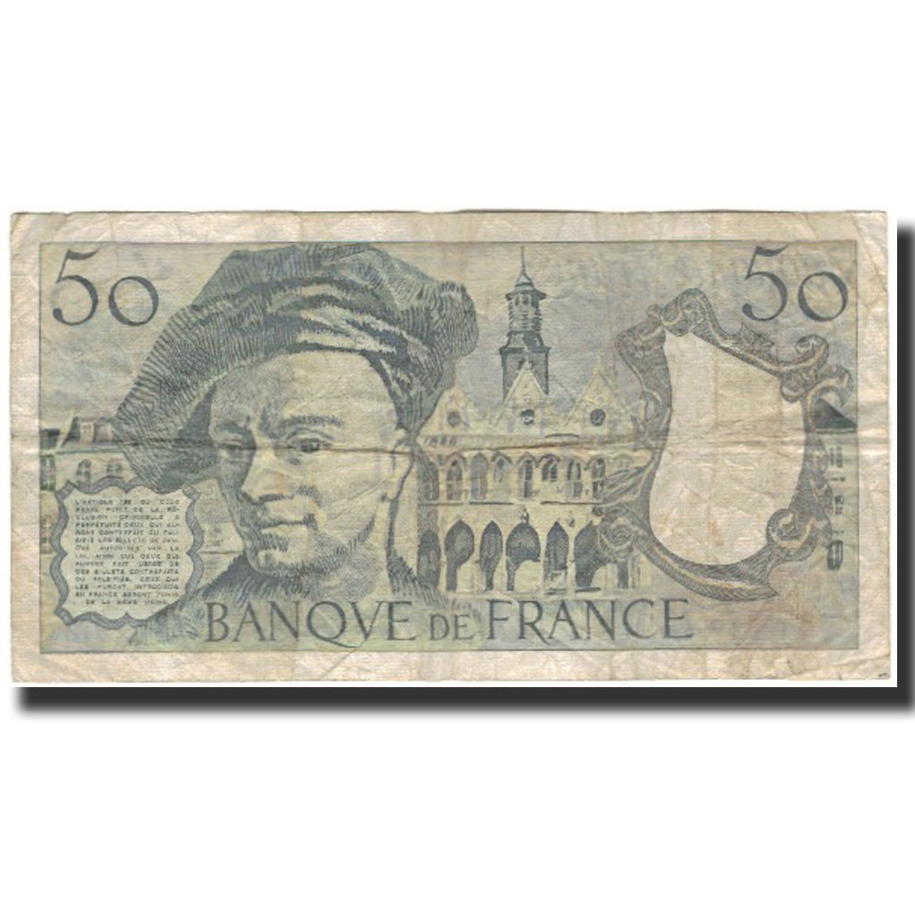 Francia, 50 Francs, Quentin de La Tour, 1991, RC, Fayette:67.17, KM:152e